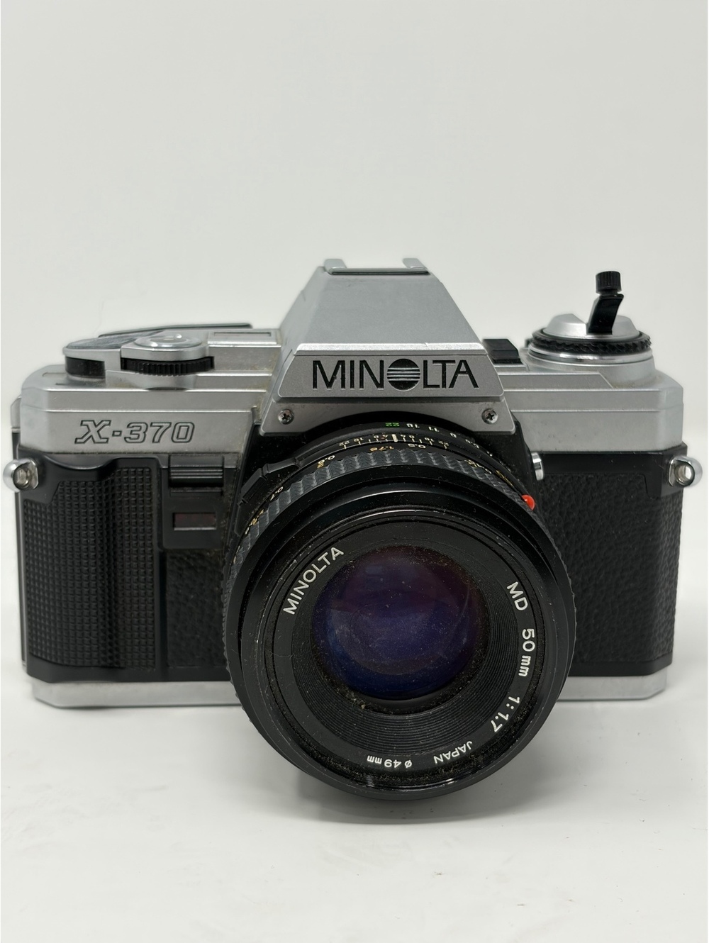 Minolta X-370 35mm Film Camera with 50mm f/1.7 Lens